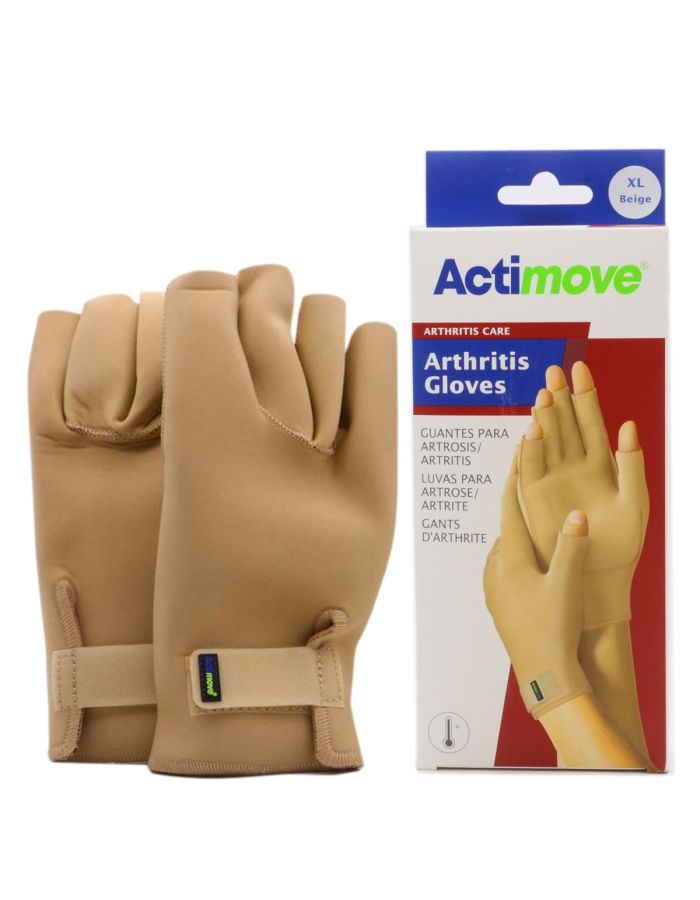 Actimove Guantes Artritis Beige Talla XL