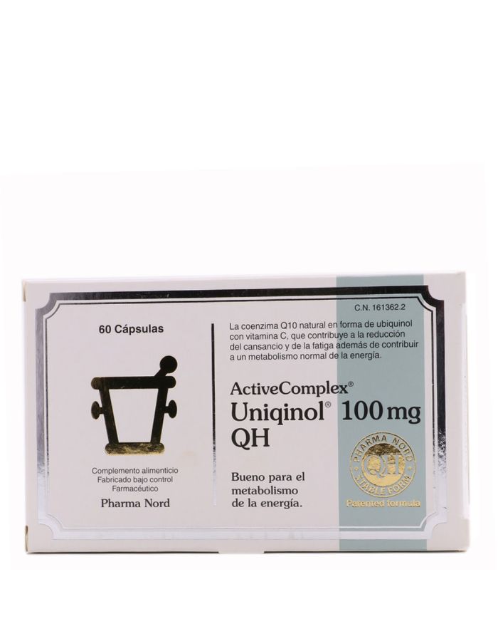 ActiveComplex Uniquinol 100 mg QH Pharma Nord 60 Cápsulas-1