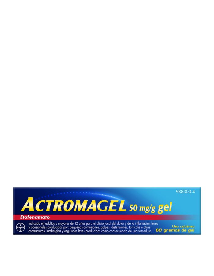 Actromagel 50mg/g Gel 60 g 