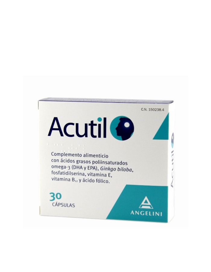 Acutil 30 Cápsulas Angelini