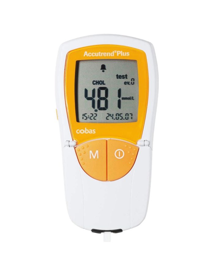 Accutrend Plus Medidor Glucosa Colesterol Trigliceridos COBAS-1