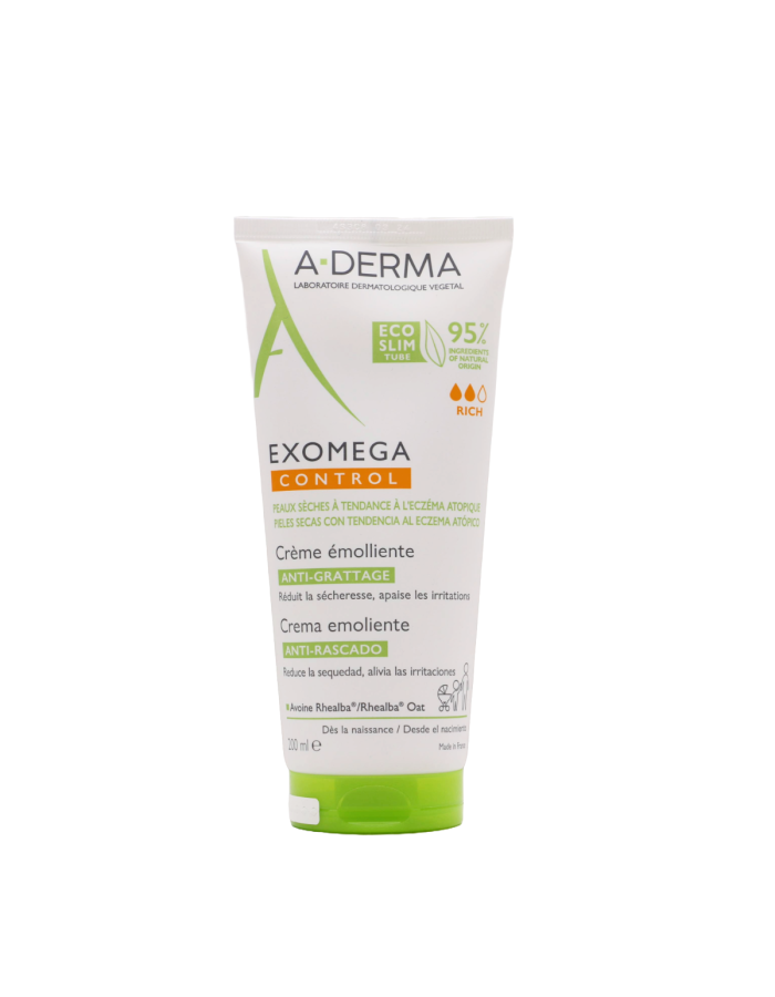 ADerma Exomega Control Crema Emoliente Anti Rascado 200ml