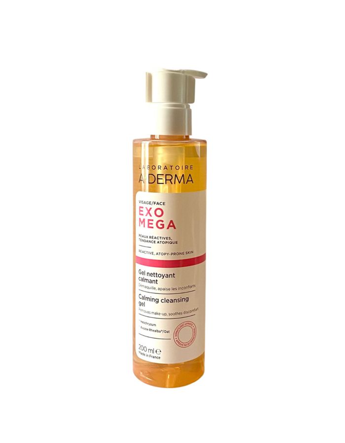 ADerma Exomega Gel Limpiador Calmante 200ml