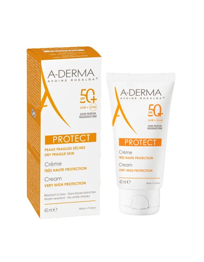 ADerma Protect SPF50+ Crema Sin Perfume 40ml
