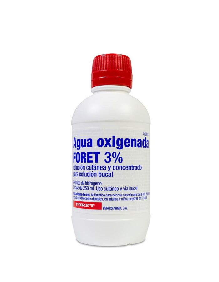 Agua Oxigenada Foret 3% 250 ml