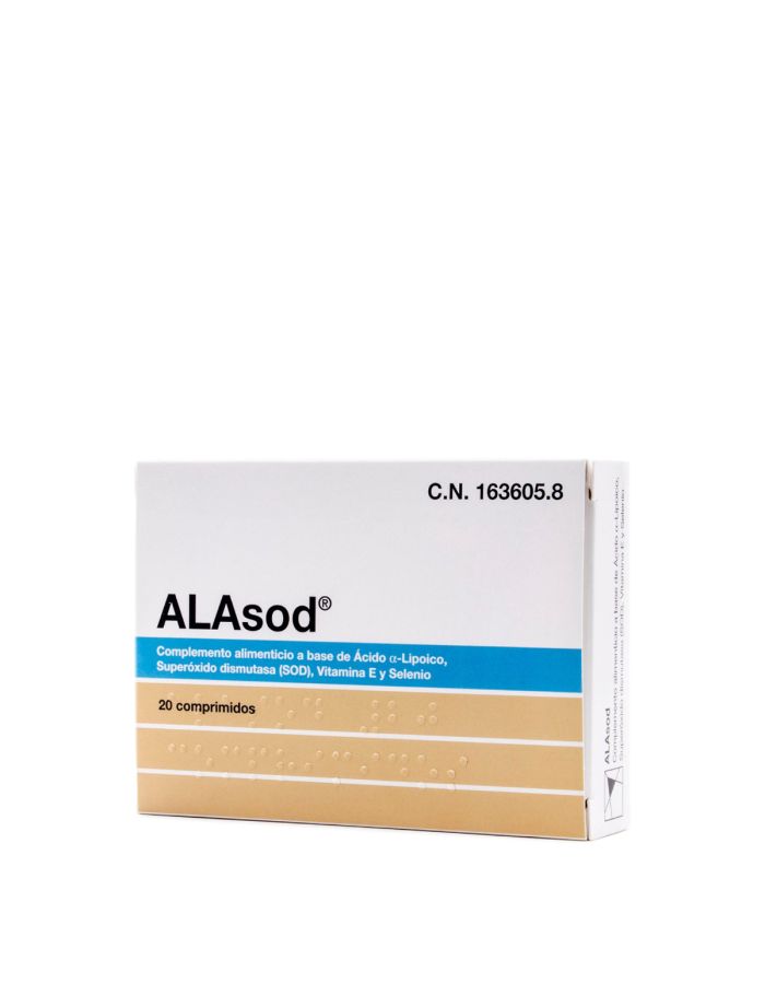 ALAsod 20 Comprimidos Alfasigma-1