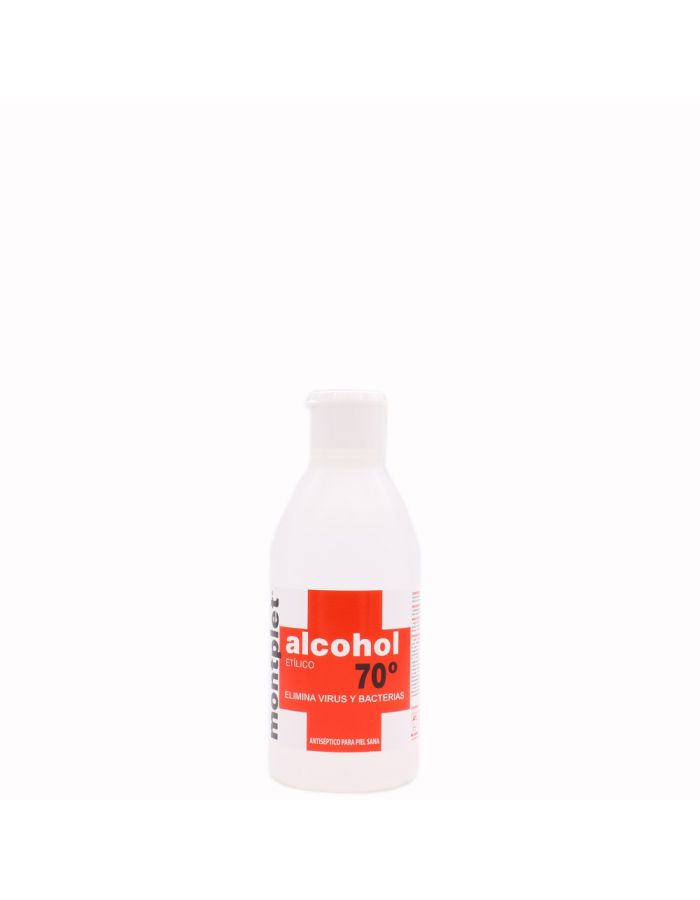 Alcohol Etílico 70º Montplet 250 ml