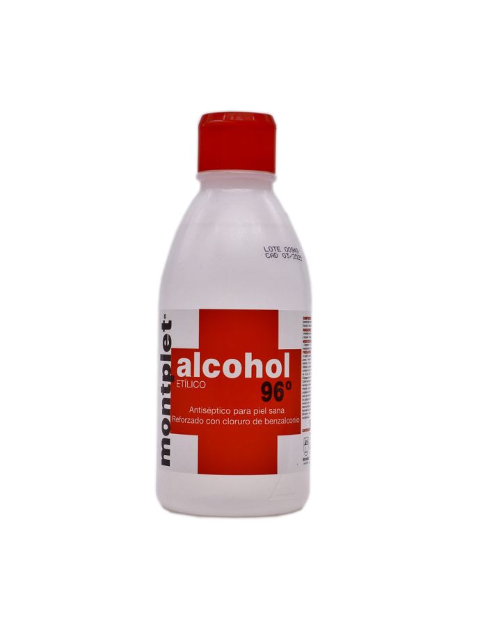 Alcohol Etílico 96º Montplet 250ml
