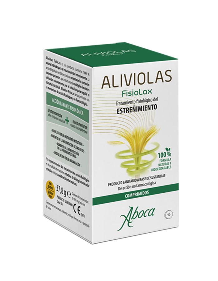 Aliviolas FisioLax Estreñimiento 90 Comprimidos Aboca