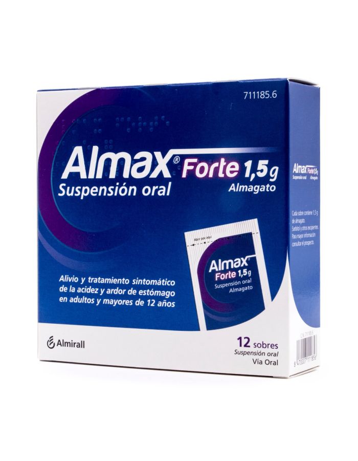 Almax Forte 1,5 g 12 Sobres Suspension Oral