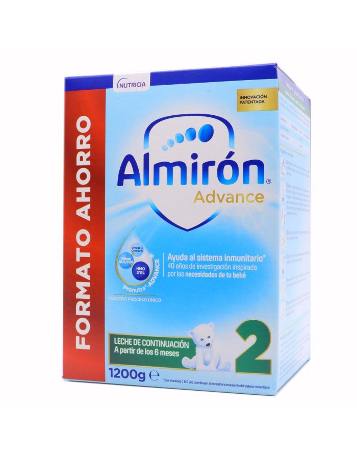 Almirón Advance 2 Leche de Continuación 1200g Formato Ahorro