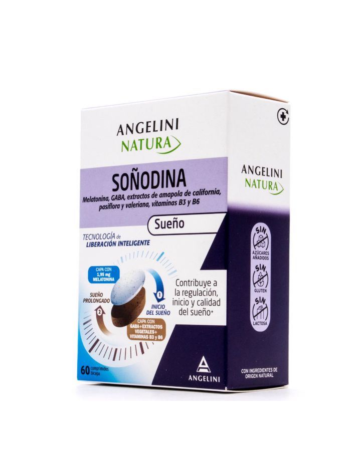 Soñodina 60 Comprimidos Bicapa Angelini Natura