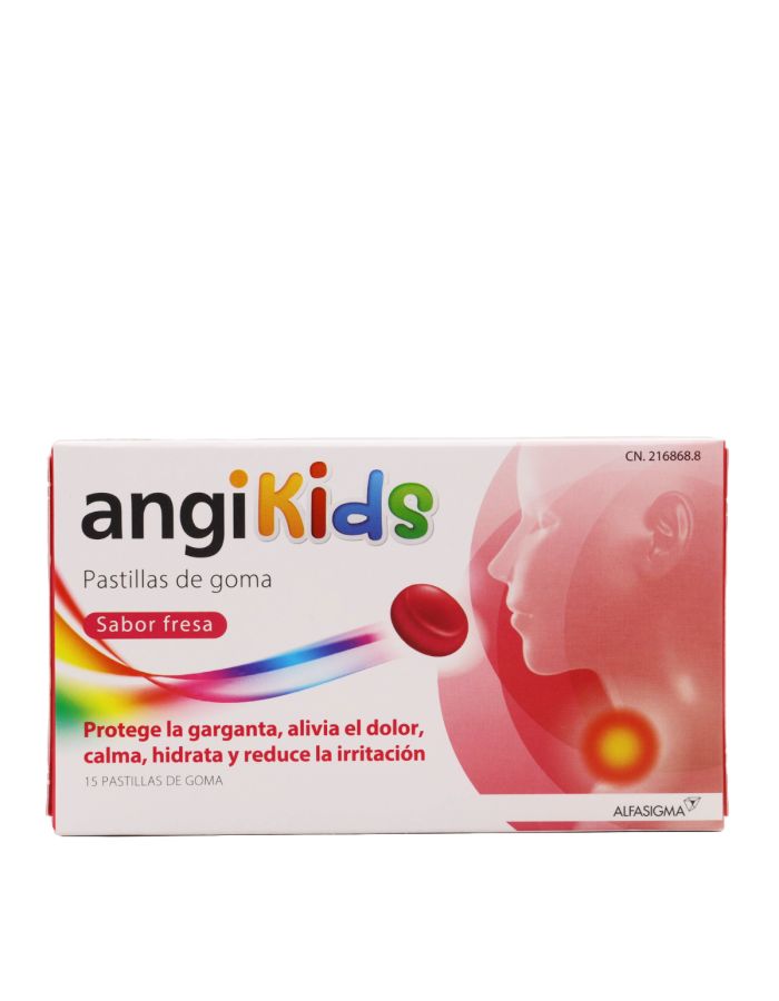 Angi Kids Sabor Fresa 15 Gominolas