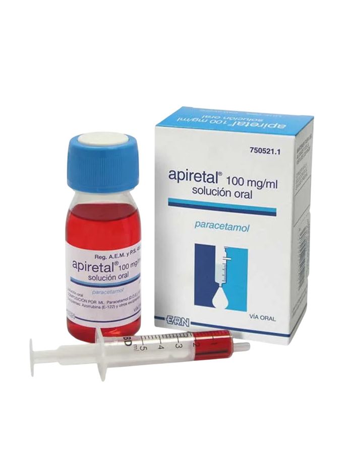 Apiretal Solución Oral 60 ml Paracetamol