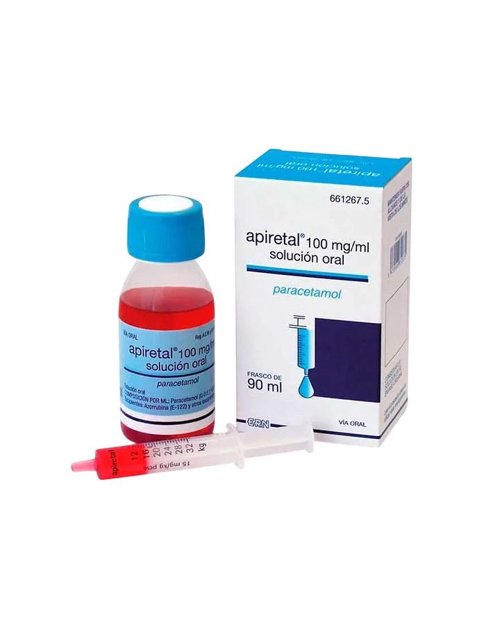 Apiretal Solución Oral 90 ml Paracetamol