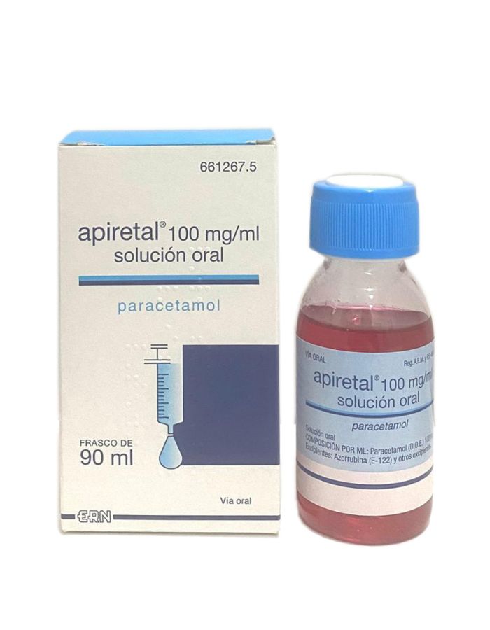 Apiretal Solución Oral 90 ml Paracetamol