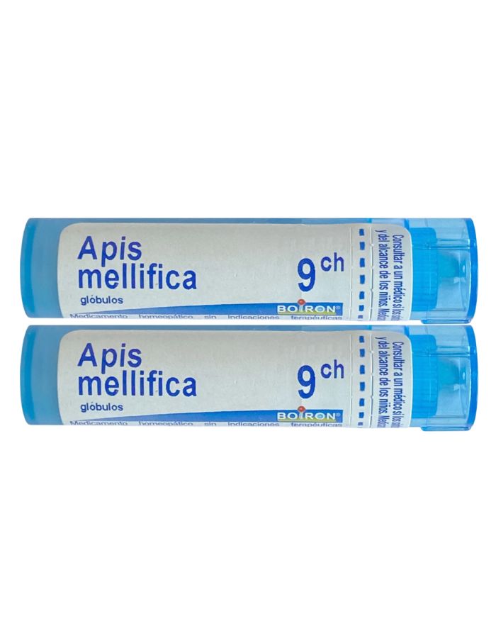 Apis Mellifica 9 CH Glóbulos DT 4g x 2 Boiron Doble Tubo