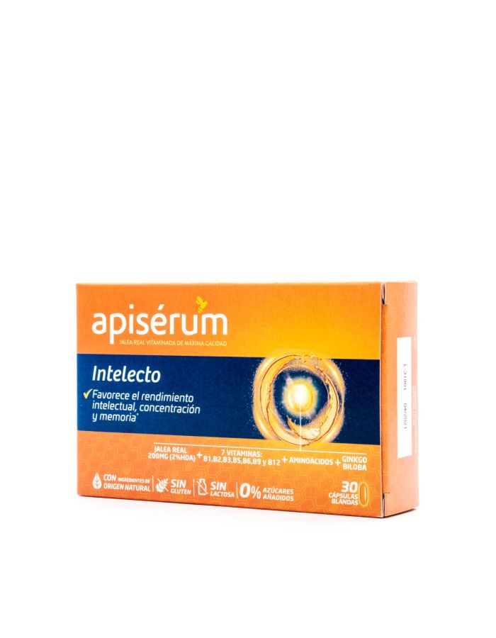 Apiserum Intelecto 30 Cápsulas