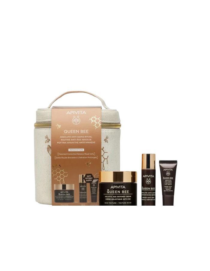 Apivita Queen Bee Crema Textura Rica 50ml Neceser