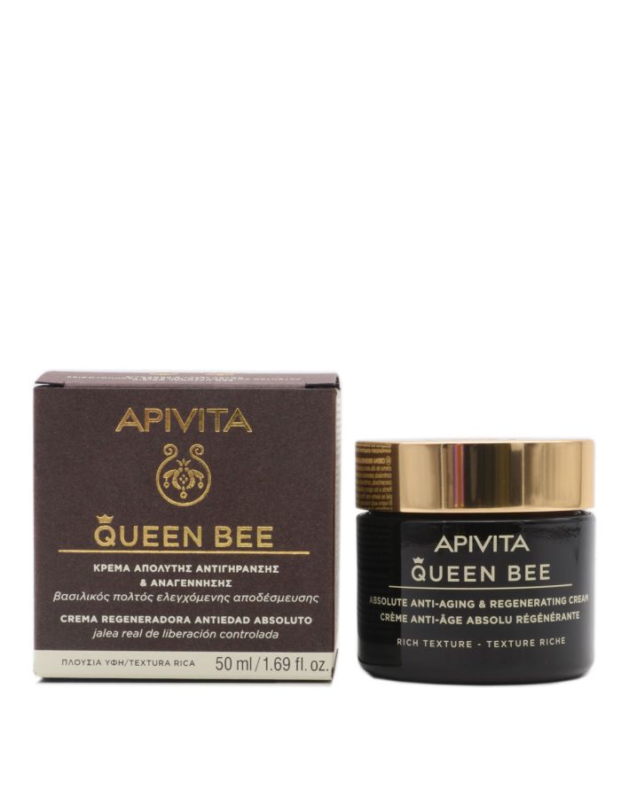 Apivita Queen Bee Crema Textura Rica 50ml