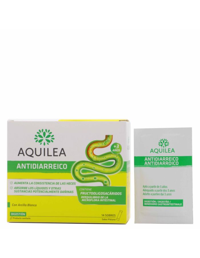 Aquilea Antidiarreico 14 Sobres Sabor Plátano
