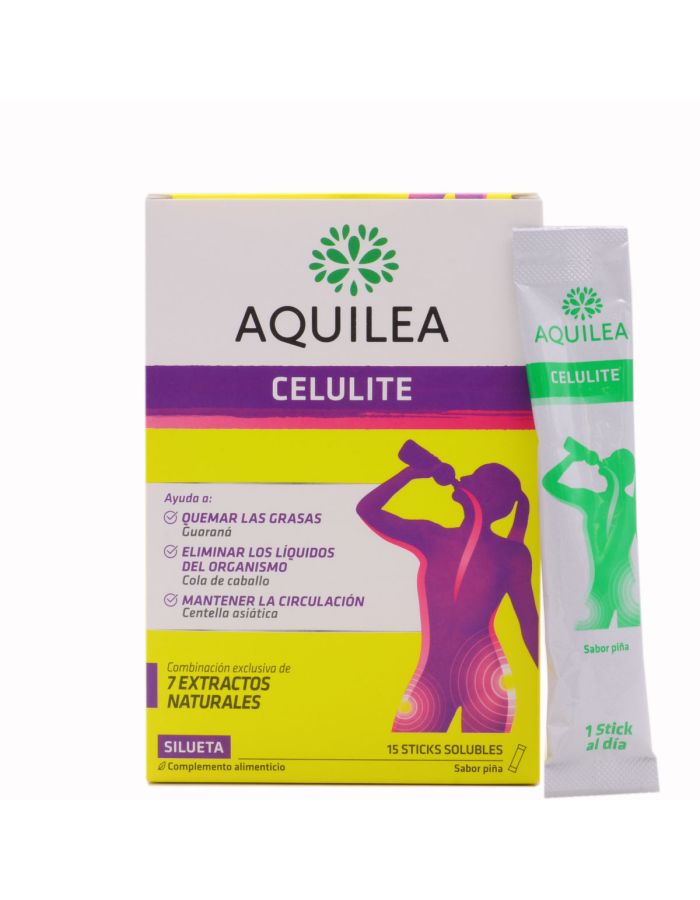 Aquilea Celulite 15 sticks solubles sabor piña
