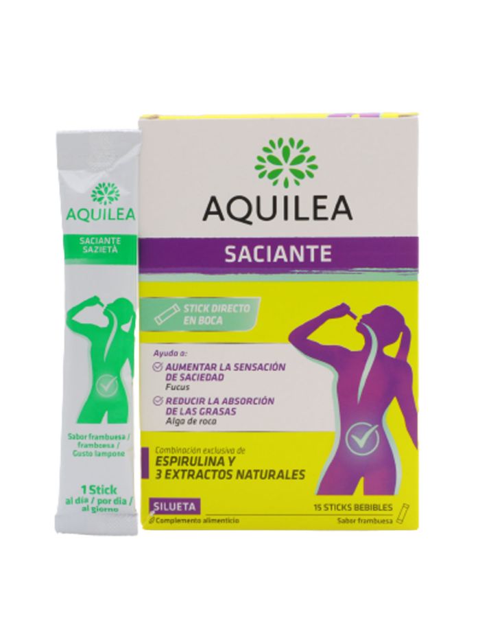 Aquilea Saciante 15 Sticks Bebibles Sabor Frambuesa