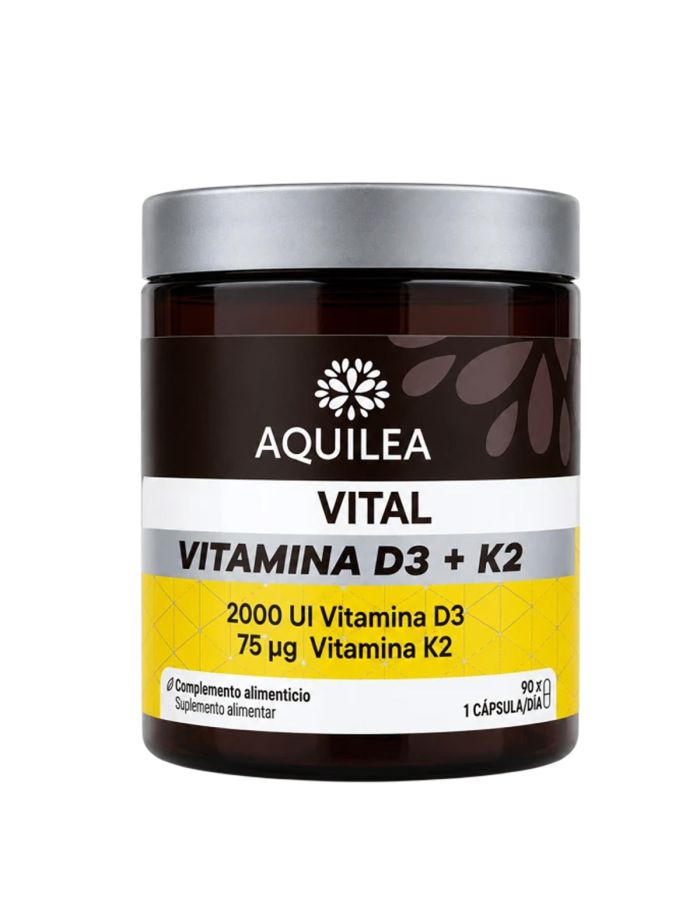 Aquilea Vital Vitamina D3 + K2 90 Cápsulas