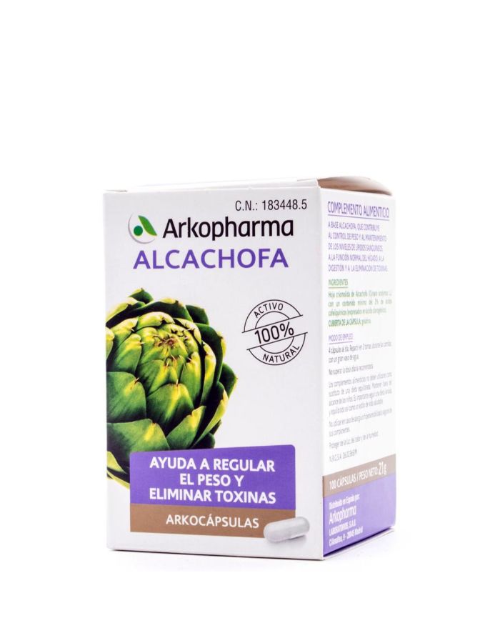Arkopharma Alcachofa 80 Cápsulas