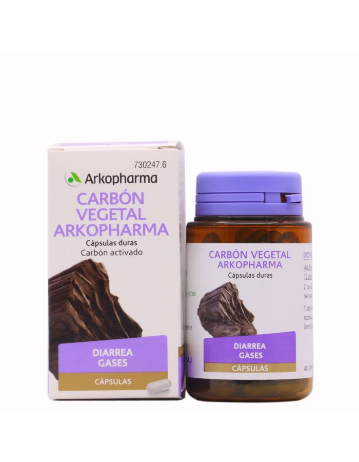 Arkopharma Carbón Vegetal 45 Cápsulas-1