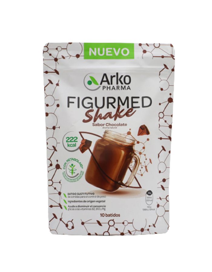 Figurmed Shake Sabor Chocolate 10 Batidos Arkopharma 