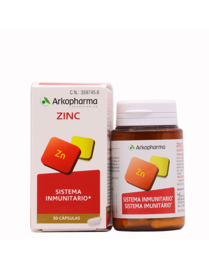 Arkopharma Zinc 50 Cápsulas