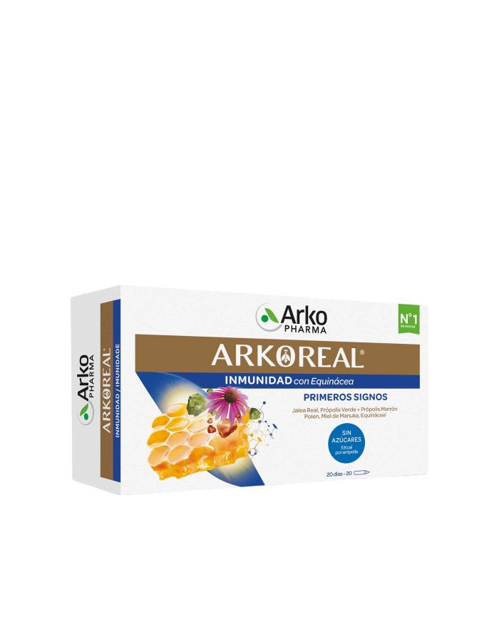 Arkoreal Jalea Real Inmunidad Sin Azúcar 20 Ampollas