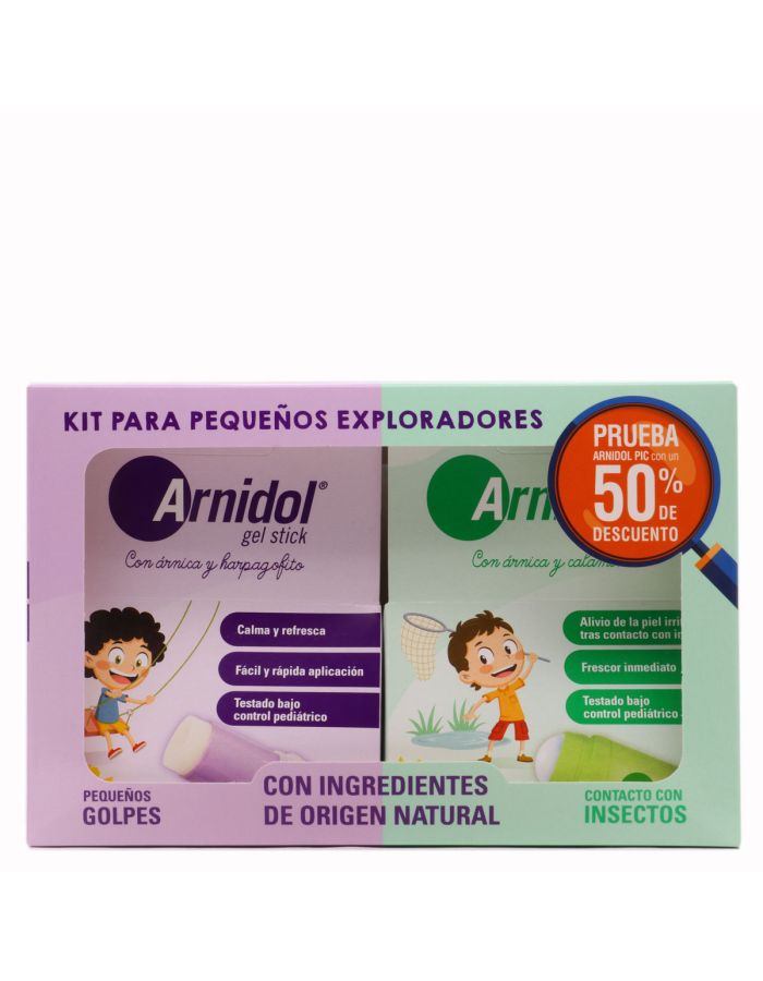 Arnidol Gel Stick 15g + Arnidol Pic RollOn 30ml Pack-1