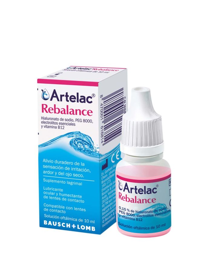 Artelac Rebalance Gotas Oculares Estériles Bausch & Lomb 10ml