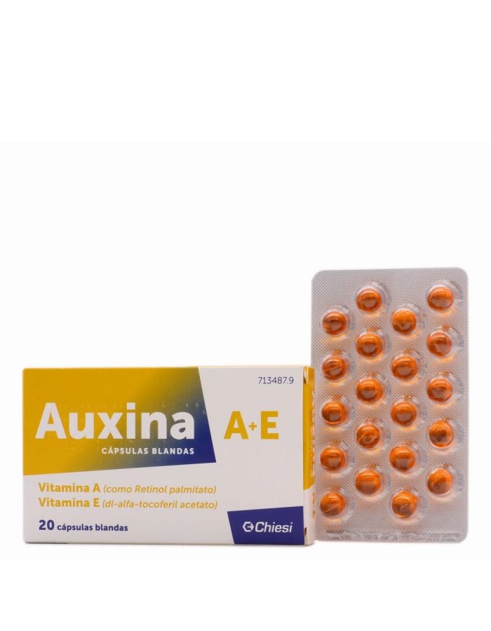 Auxina A+E 20 Cápsulas Blandas
