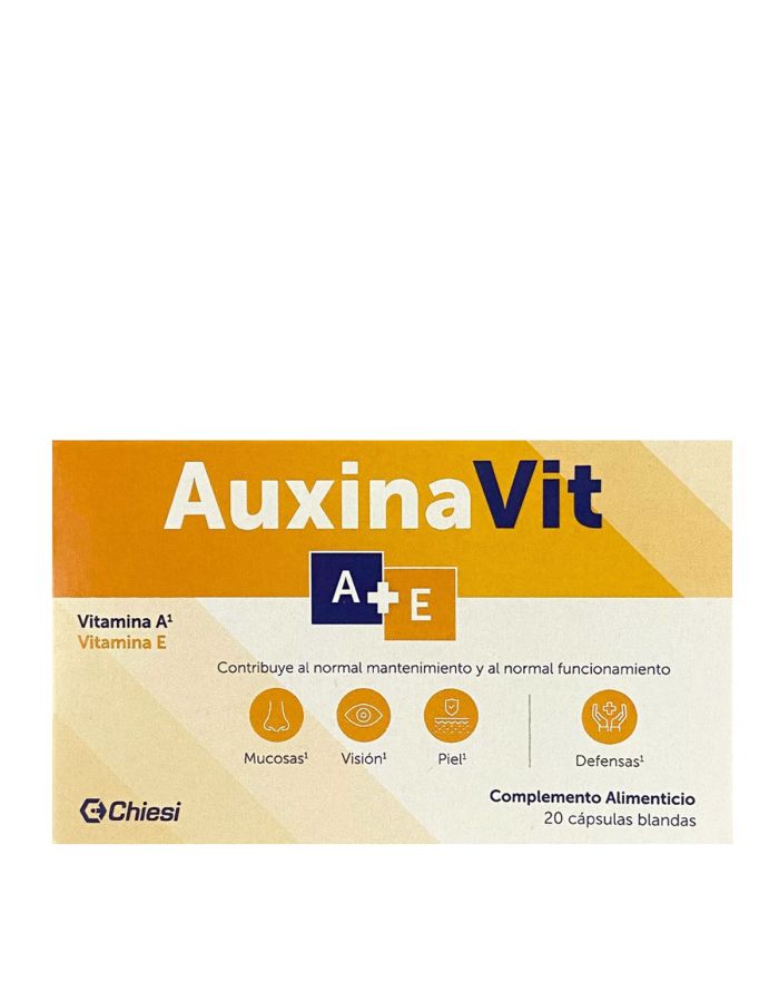 AuxinaVit A+E 20 Cápsulas Blandas 