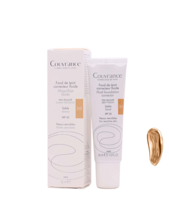 Avene Couvrance Maquillaje Fluido 3.0 Arena SPF20 30ml
