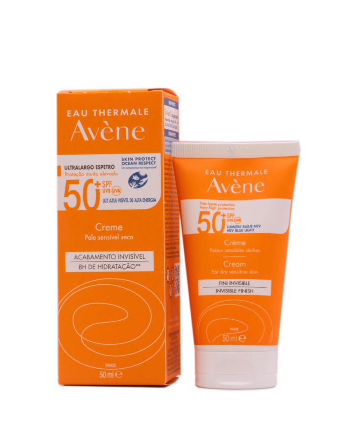 Avene Solar Crema Pieles Sensibles Secas SPF50+ 50ml