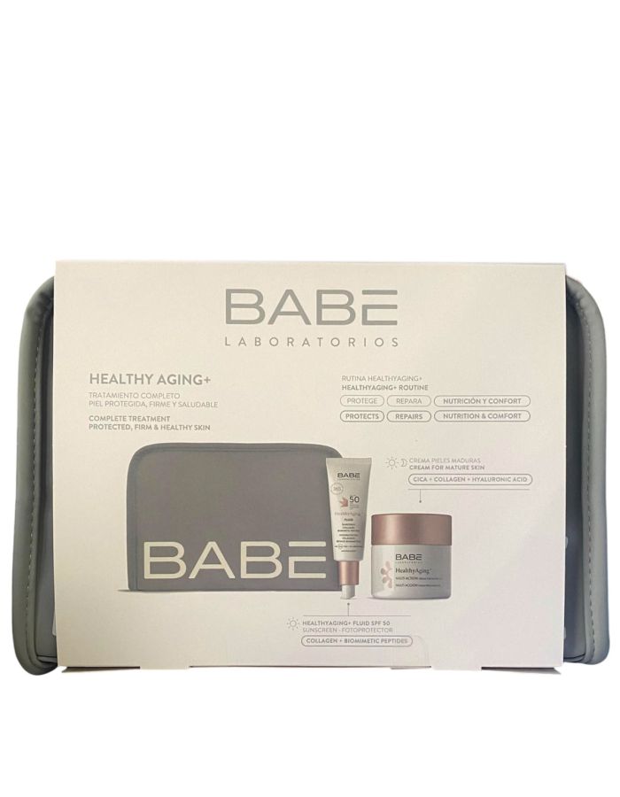 Babe Healthy Aging+ Rutina Crema + Fluid SPF50 Neceser