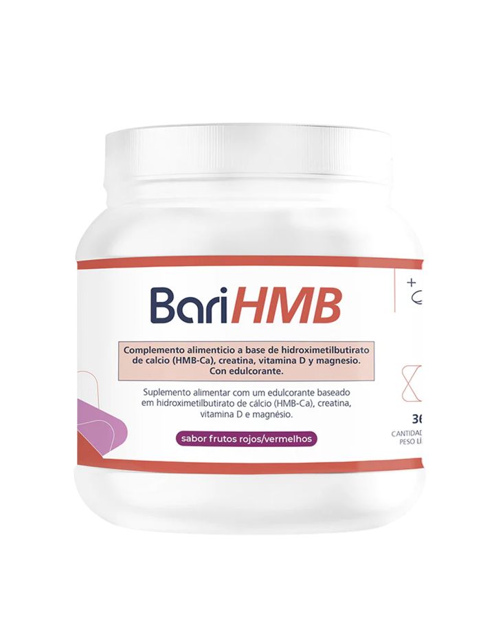 BariHMB Bote 360g Sabor Frutos Rojos