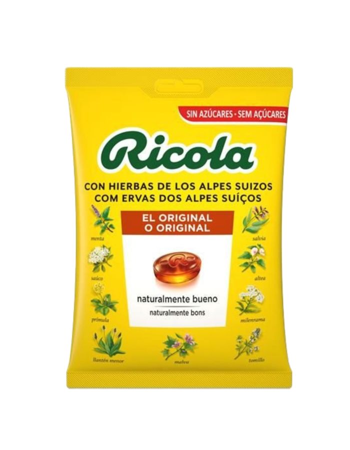Ricola Caramelos Hierbas Suiza con Stevia 70gr
