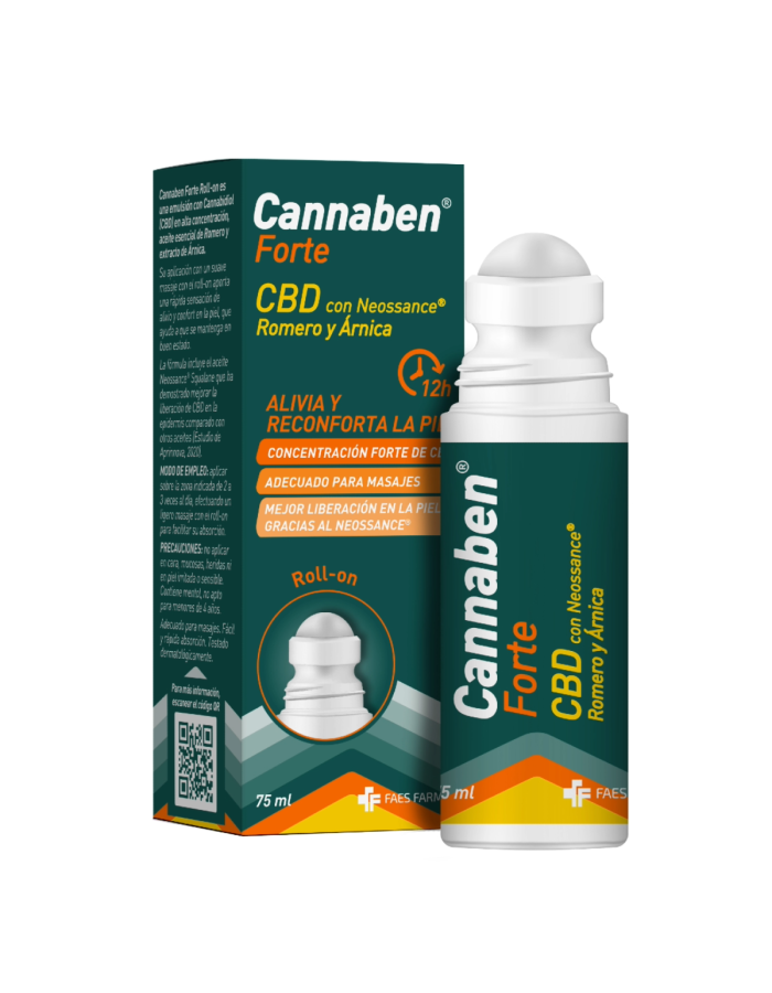 Cannaben Forte CBD Roll On 75ml
