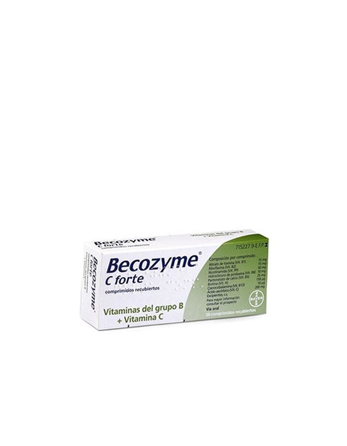 Becozyme C Forte 30 Comprimidos Recubiertos