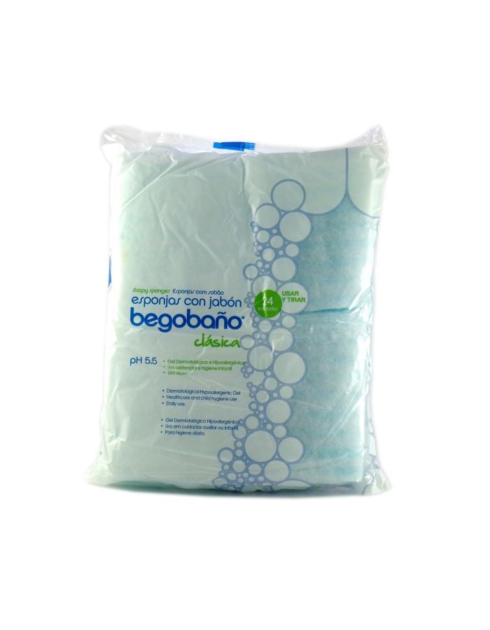Begobaño Clásica Esponjas con Jabón 24uds