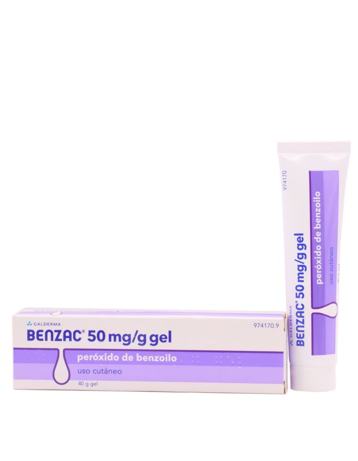 Benzac 50 mg/g Gel Peróxido de Benzoilo 40g