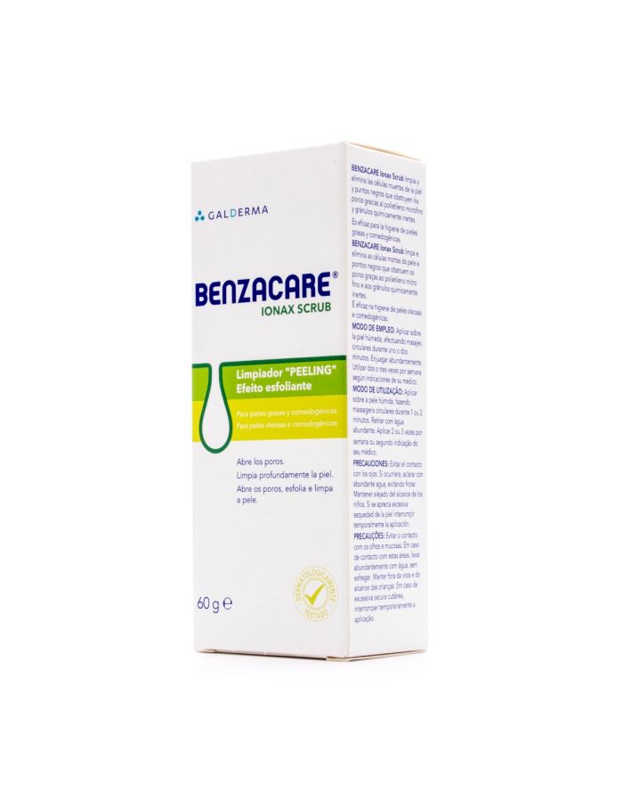 Benzacare Ionax Scrub Limpiador Peeling 60g