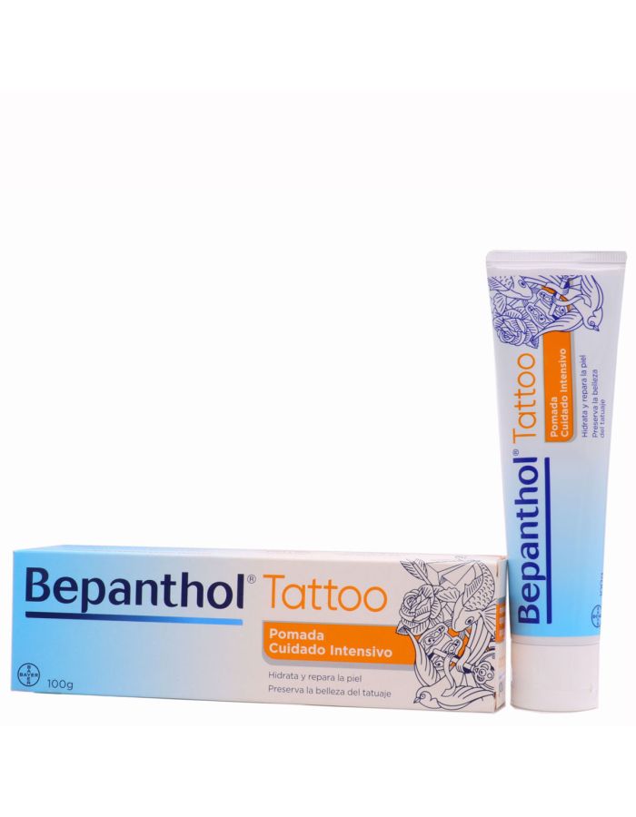 Bepanthol Tattoo Pomada Cuidado Intensivo Tatuaje 100g