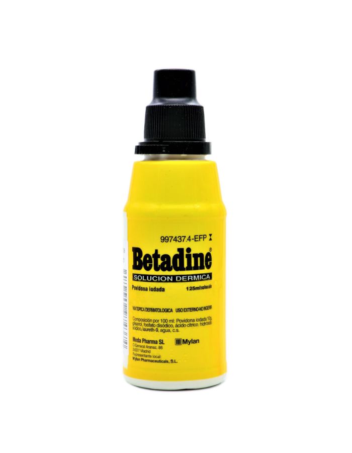 Betadine Solución Dérmica Frasco 125ml