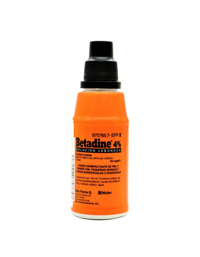 Betadine 4% Solución Jabonosa 125 ml